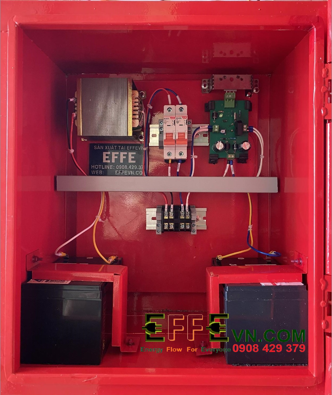 TỦ NGUỒN PHỤ BÁO CHÁY 24VDC 10AH